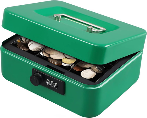 Cash box with - box, combination