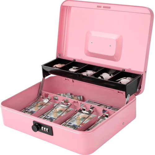 Durable alloy steel cash box - cash,